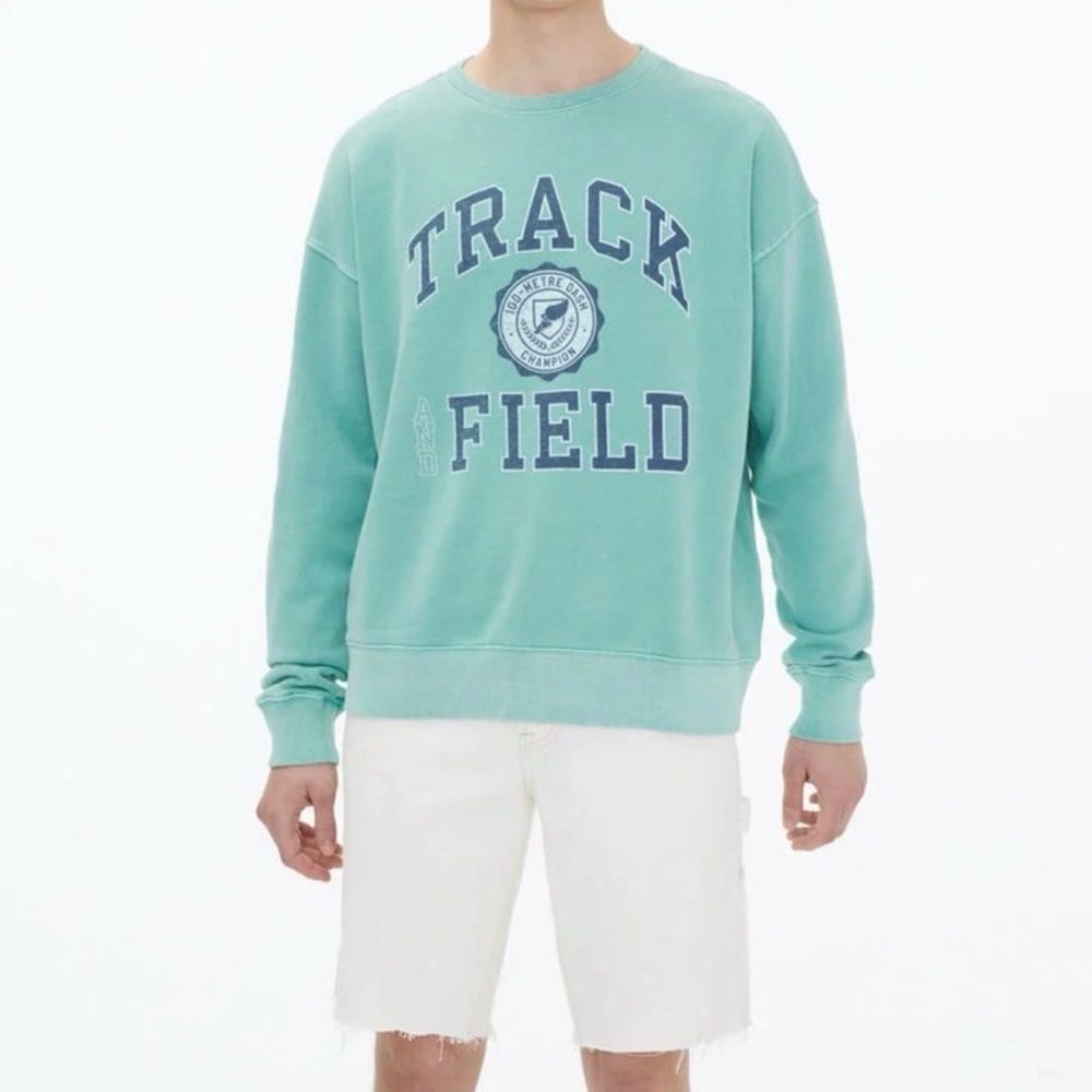 Aeropostale Oversized Track and Field Crewneck M